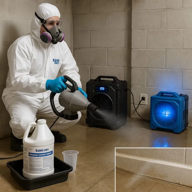 Sanitization and Odor Removal process in Sawgrass, FL